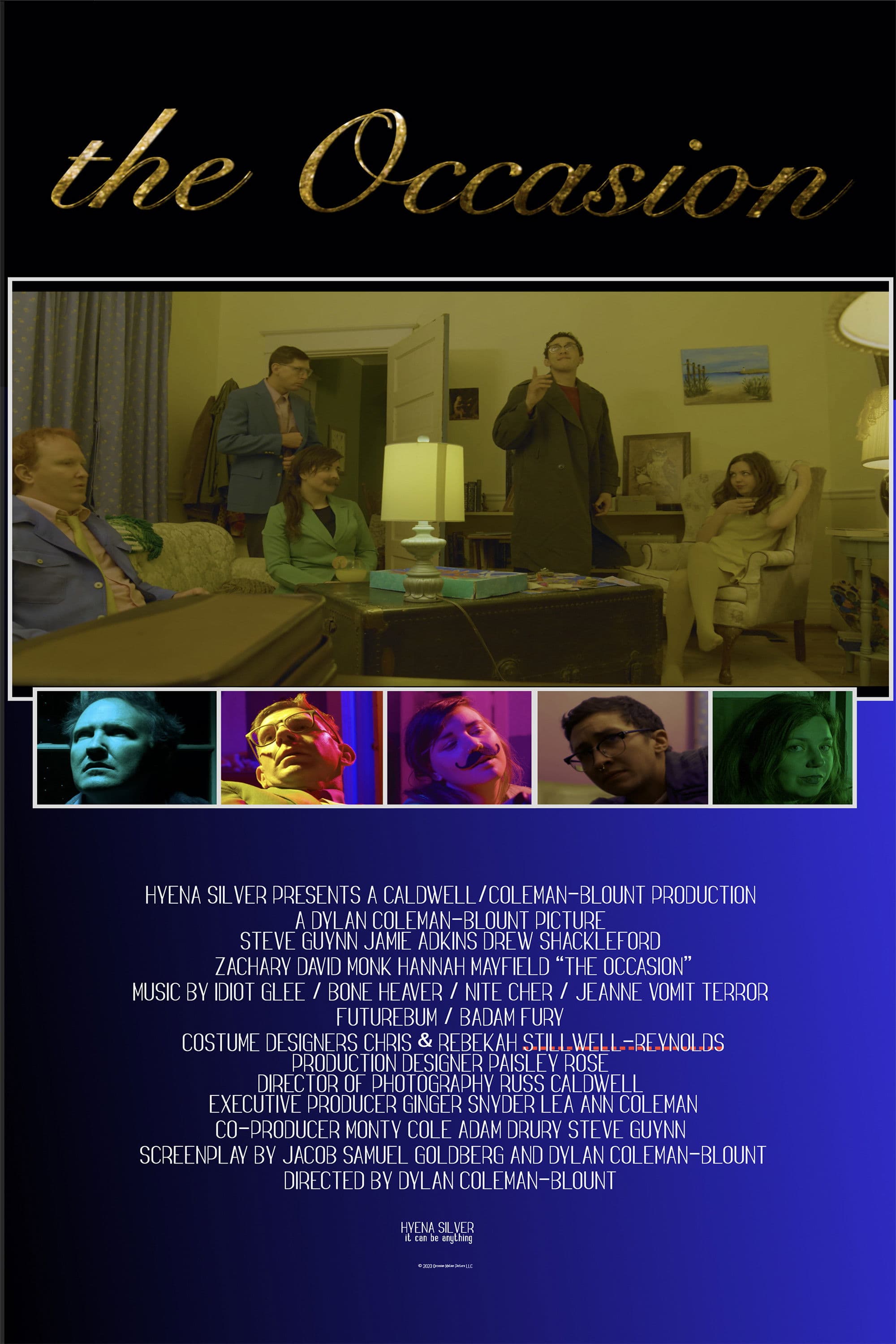 Poster backdrop for the Occasion