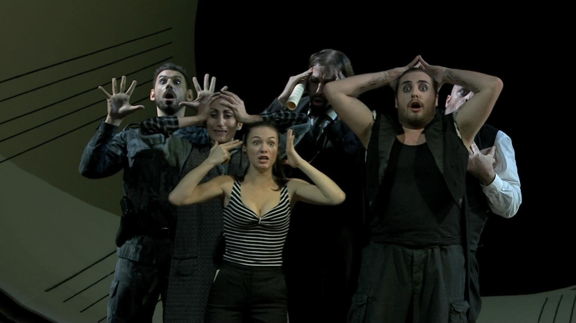 Poster backdrop for Rossini: Il Barbiere di Siviglia (Théâtre des Champs-Élysées, 2017)