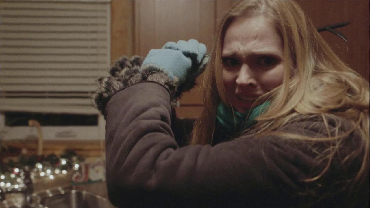 Poster backdrop for Secret Santa