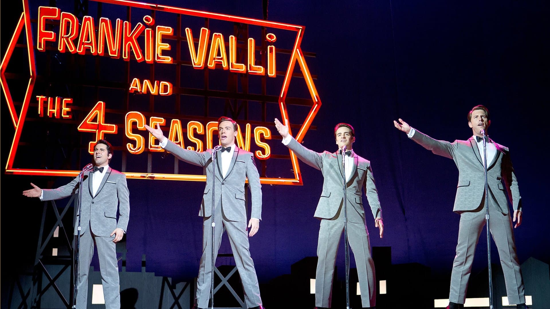 Poster backdrop for Jersey Boys