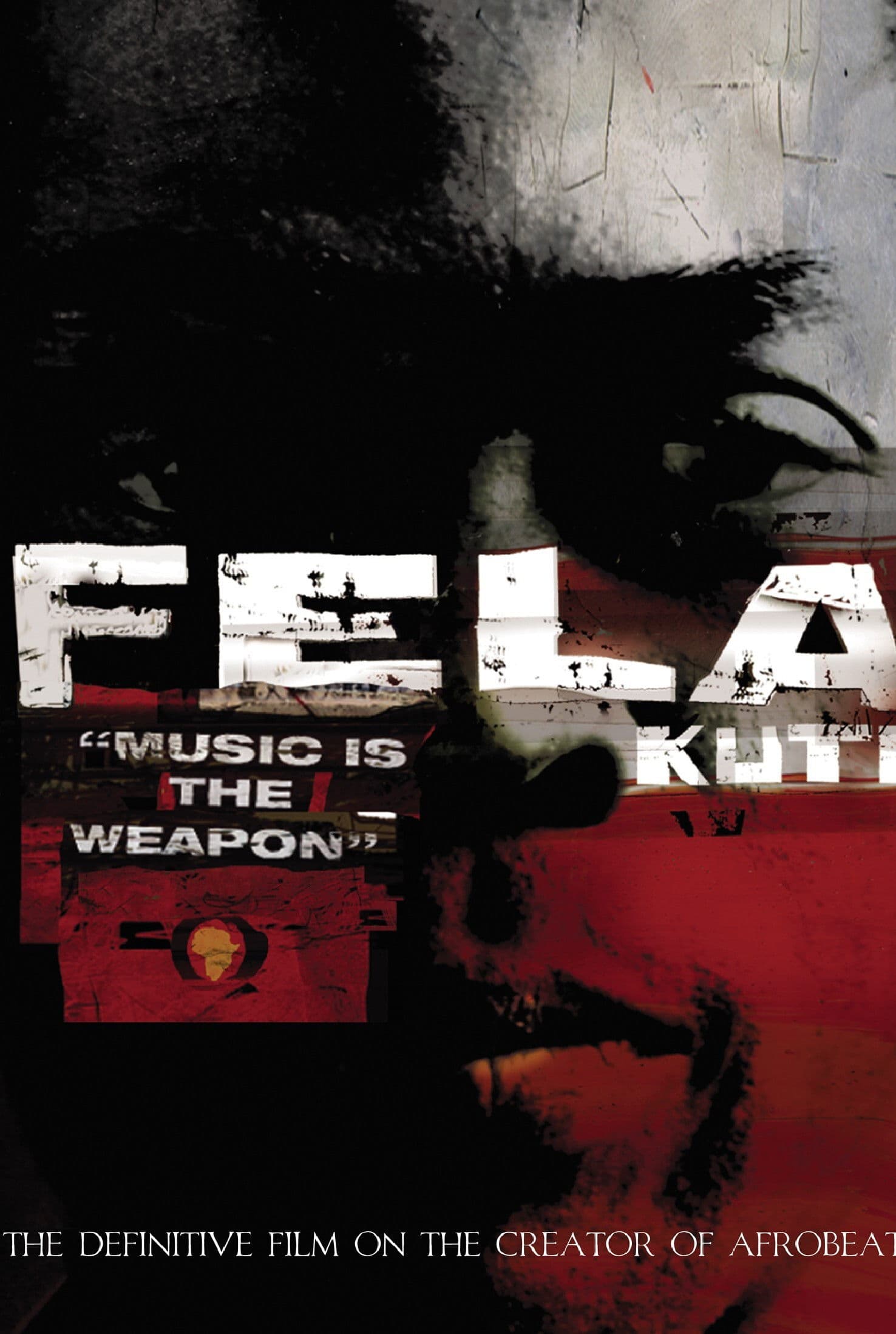 Poster backdrop for Fela Kuti: Music Is the Weapon