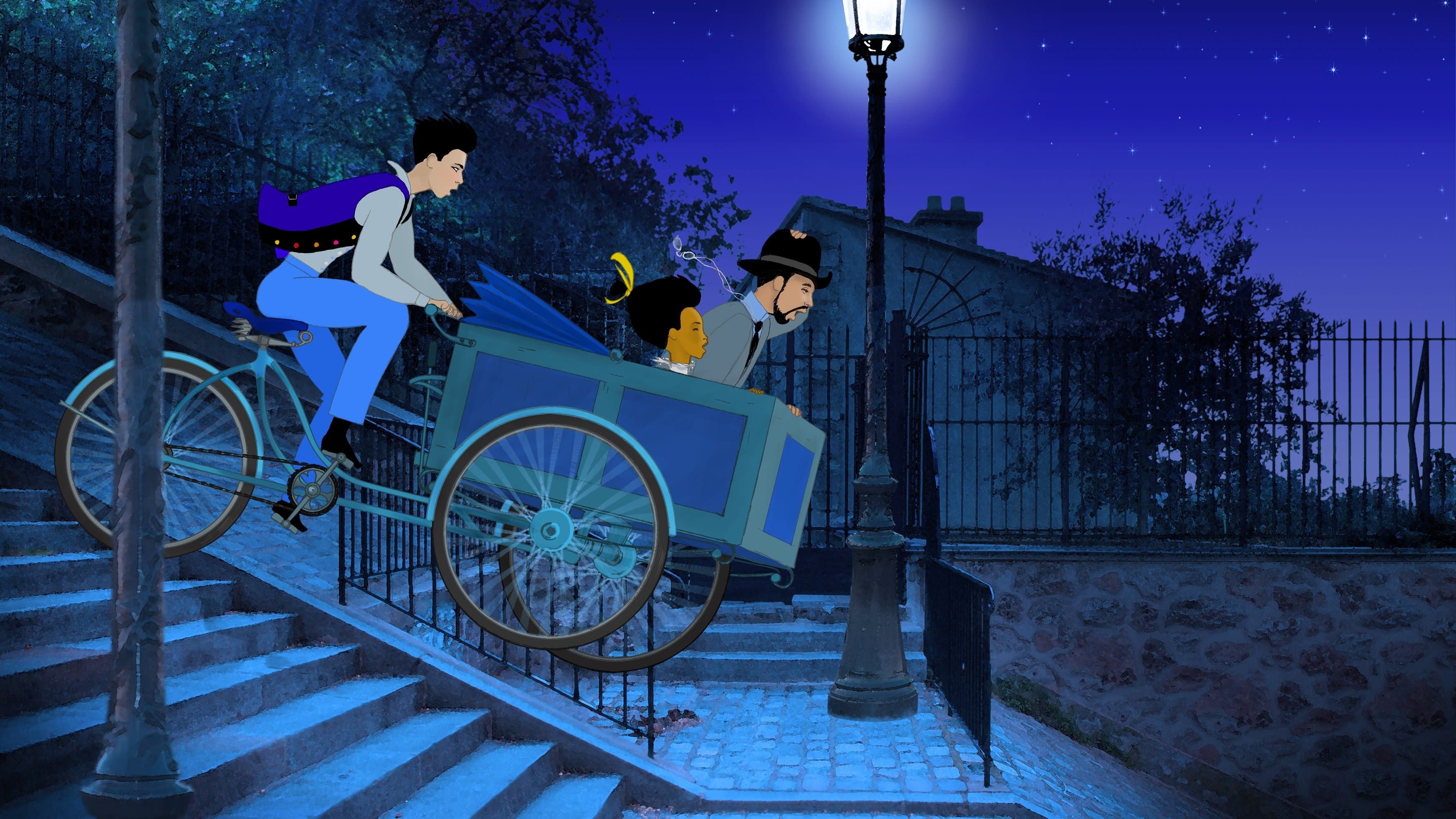 Poster backdrop for Dilili in Paris