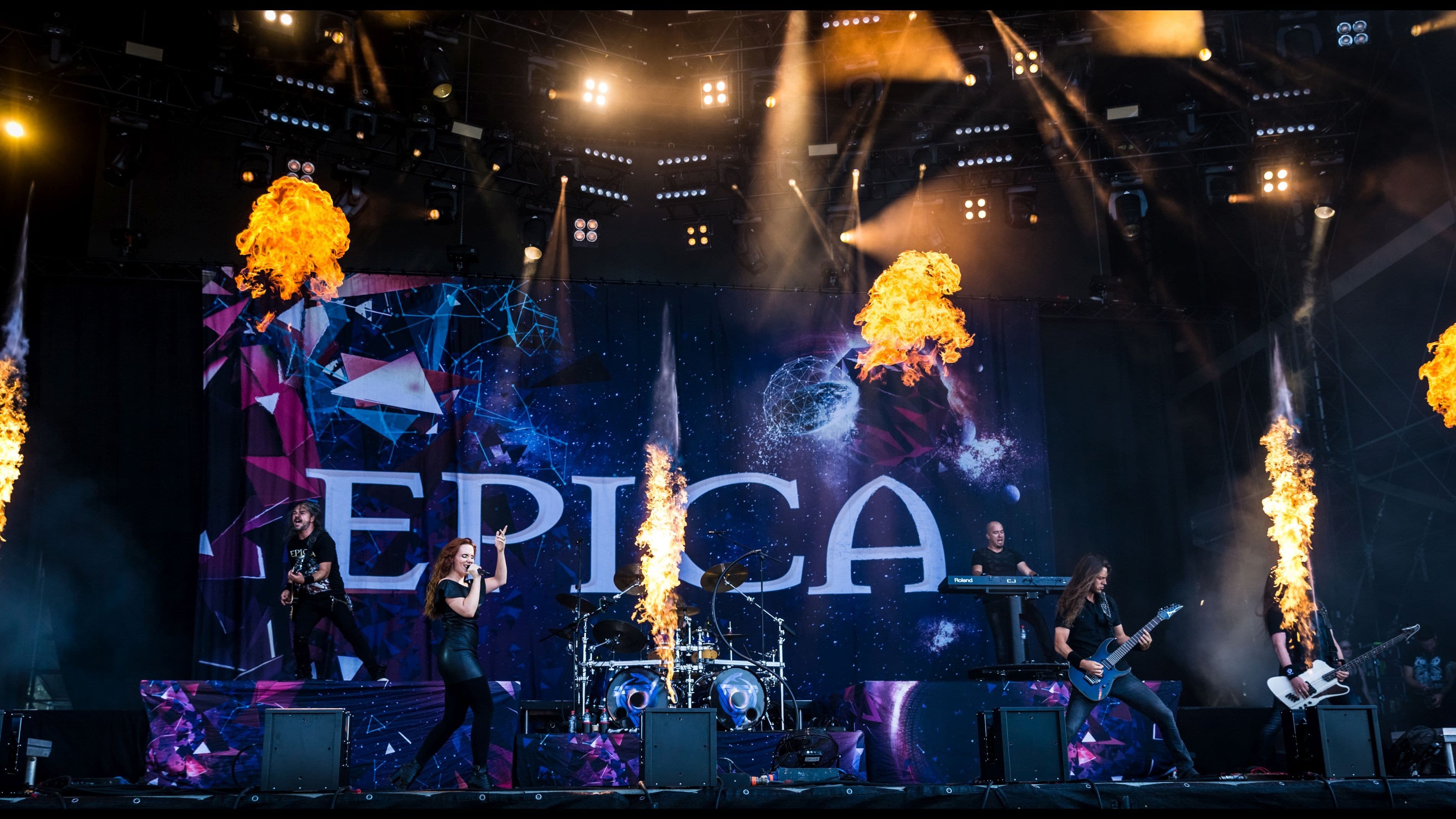 Poster backdrop for Epica - Live Open Air At Wacken 2018