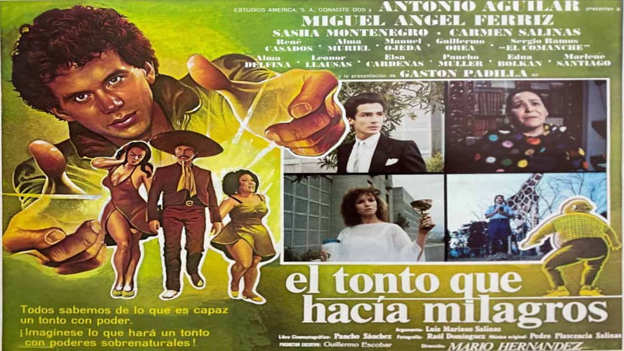 Poster backdrop for El tonto que hacía milagros