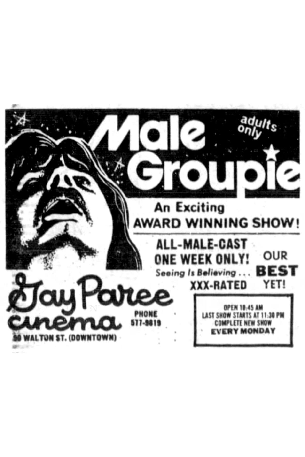 Poster backdrop for Confessions of a Male Groupie or: How I Learned to Stop Worrying and Love the Electric Banana