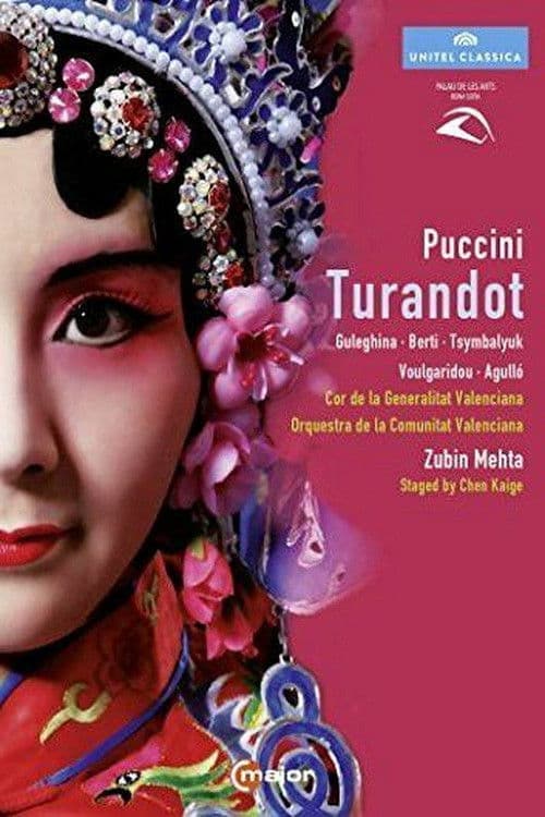 Poster for Turandot di Giacomo Puccini