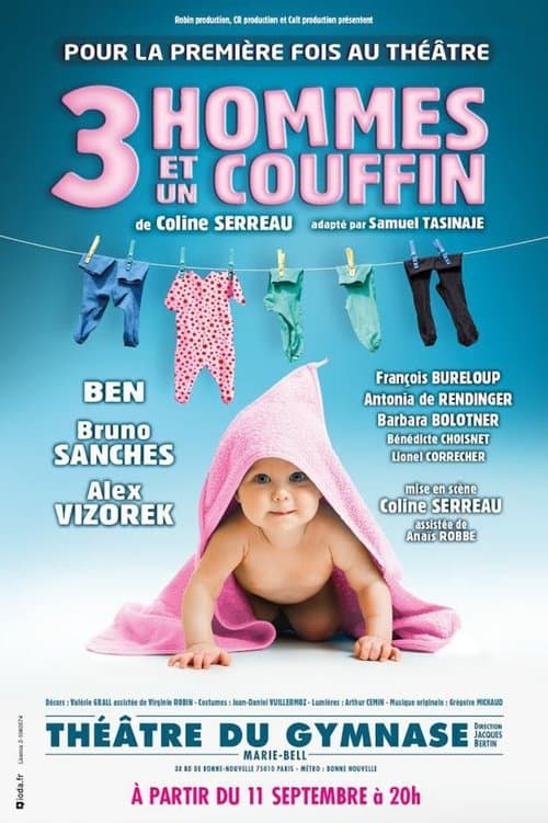 Poster for 3 hommes et un couffin