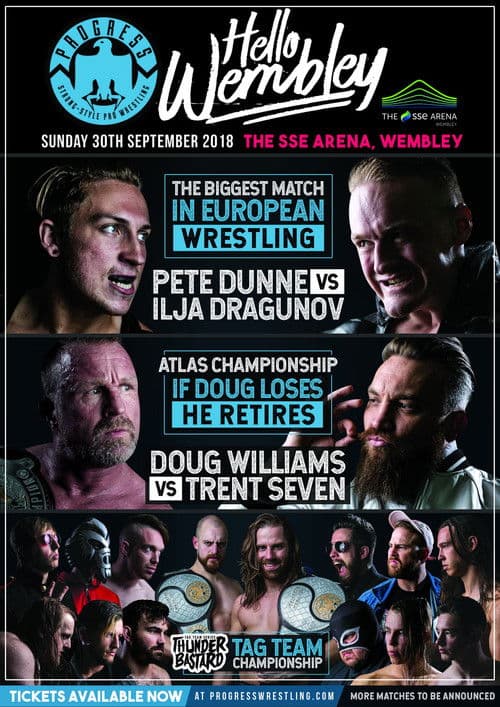 Poster for PROGRESS Chapter 76: Hello Wembley