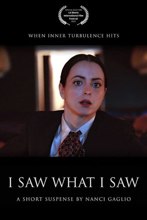 Poster for I Saw What I Saw