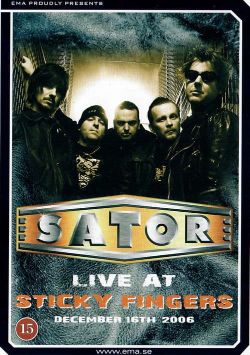 Poster for Sator: Live at Sticky Fingers