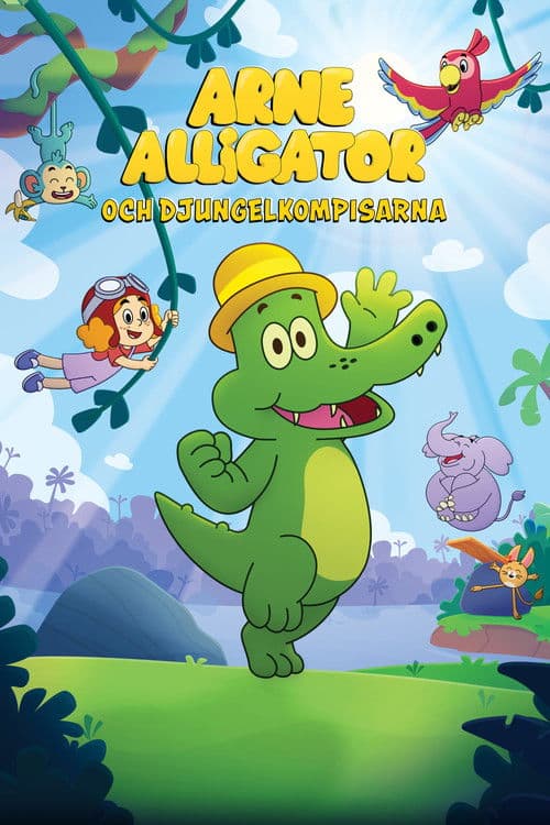 Poster for Arne Alligator och djungelkompisarna