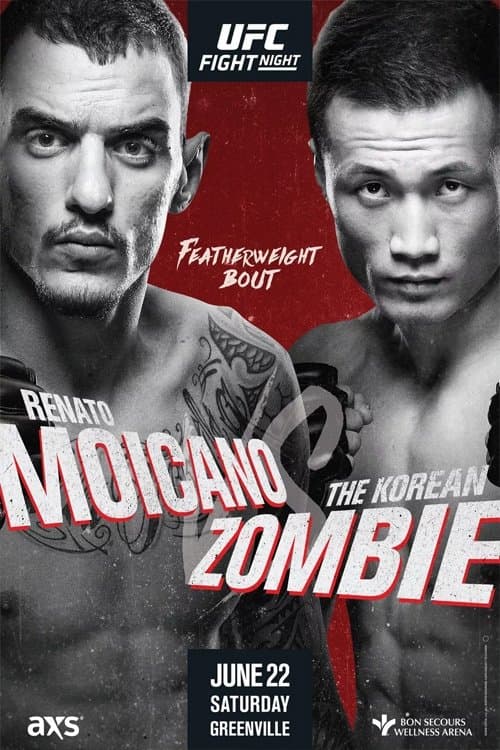 Poster for UFC Fight Night 154: Moicano vs Korean Zombie