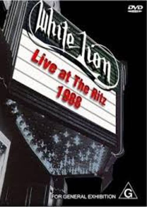 Poster for White Lion: Live At The Ritz 1988