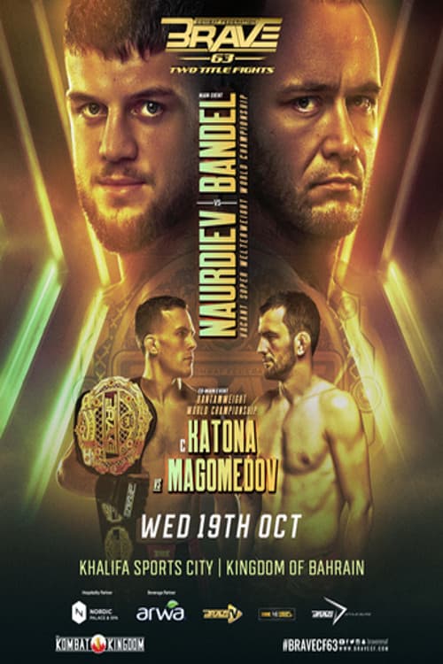 Poster for BRAVE CF 63