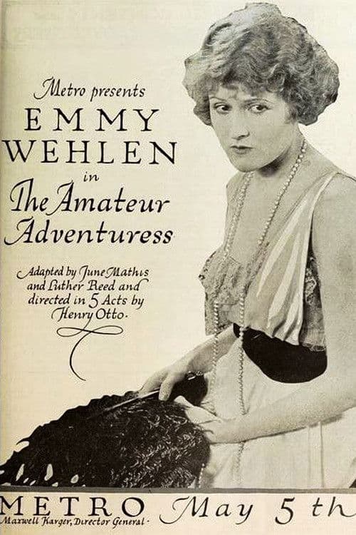 Poster for The Amateur Adventuress