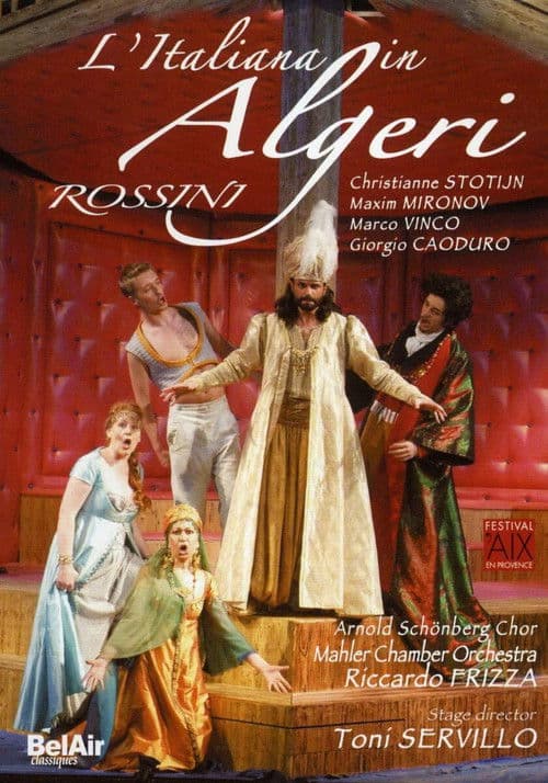 Poster for Rossini: L'Italiana in Algeri - Festival d'Aix-en-Provence