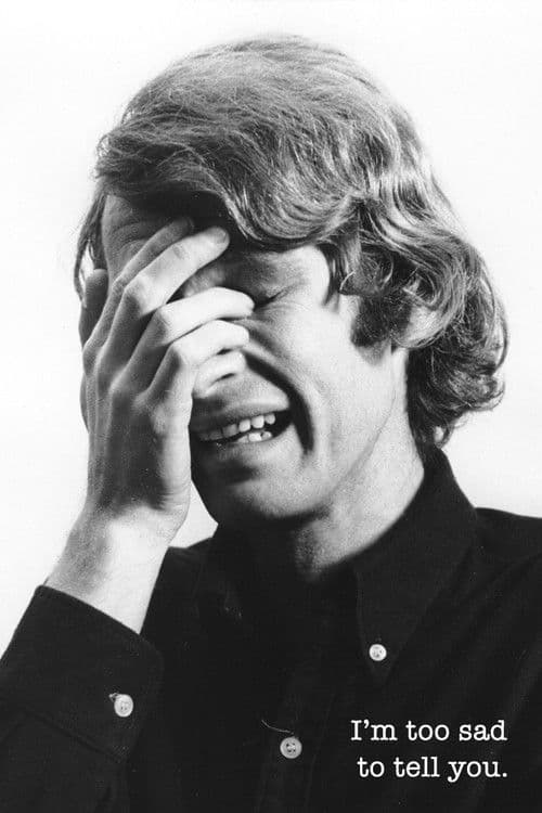 Poster for I'm Too Sad to Tell You