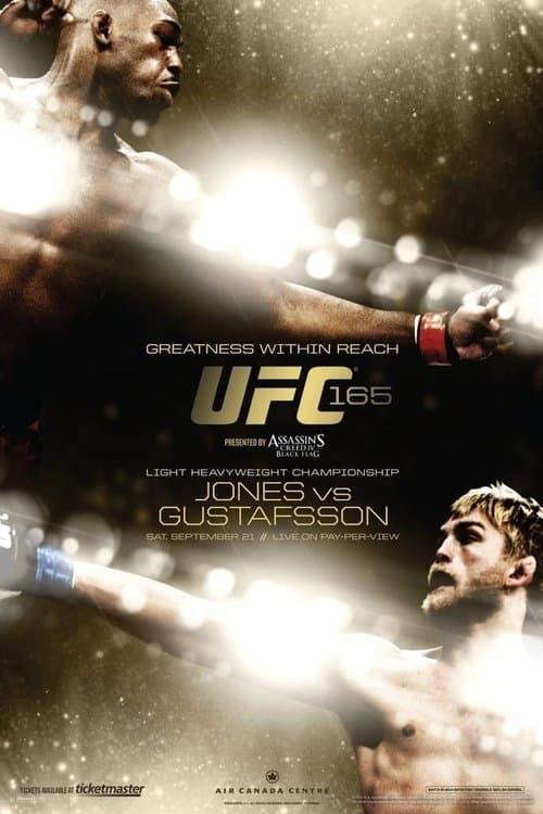 Poster for UFC 165: Jones vs. Gustafsson