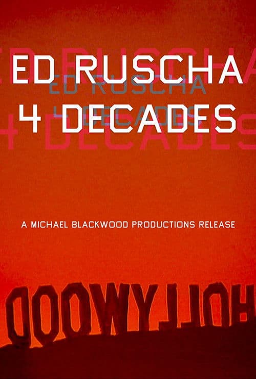 Poster for Ed Ruscha: 4 Decades