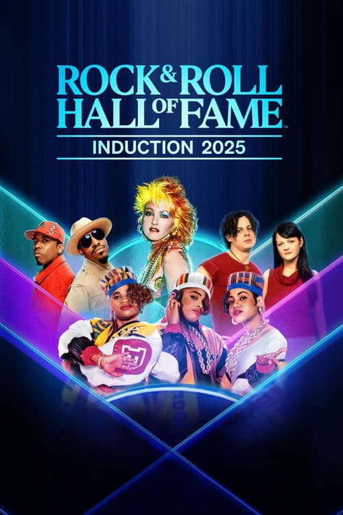 Poster for 2025 Rock & Roll Hall of Fame Induction Ceremony