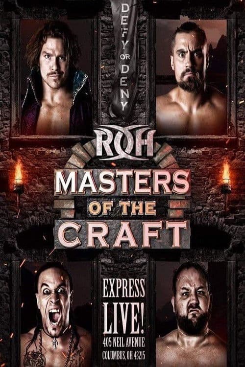 Poster for ROH: Masters of The Craft