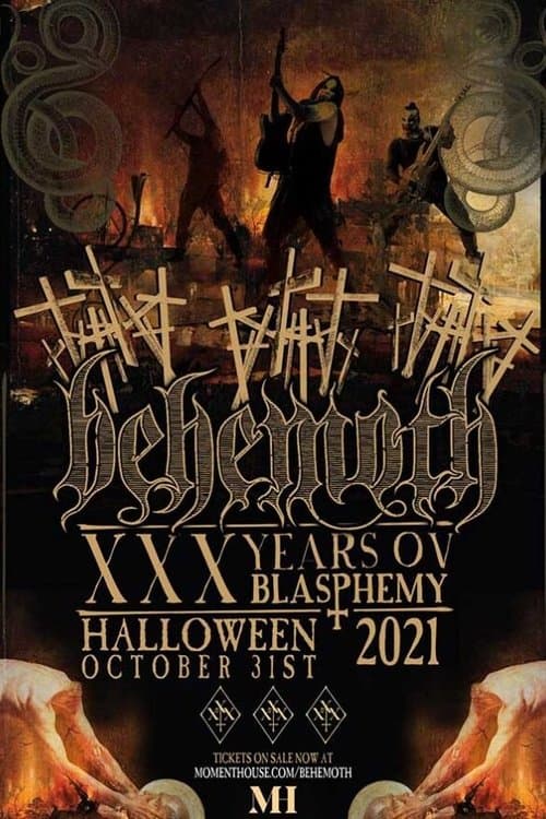 Poster for Behemoth - XXX Years Ov Blasphemy