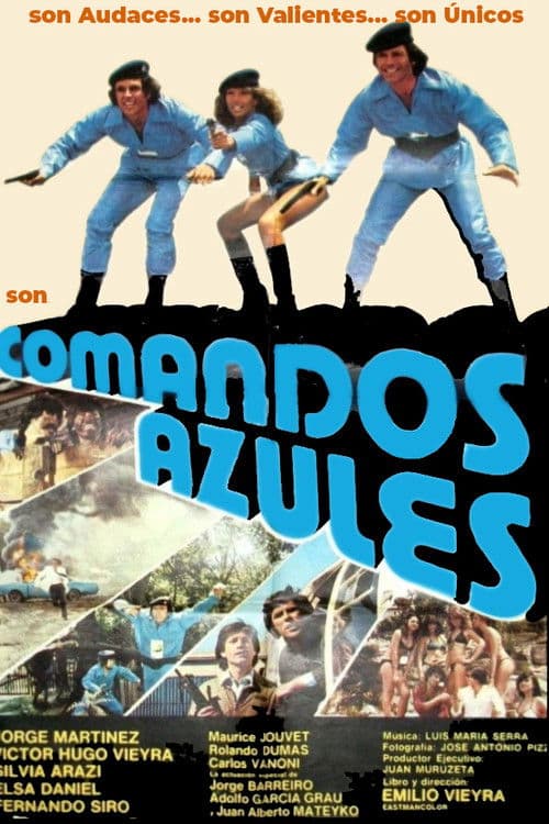 Poster for Comandos azules
