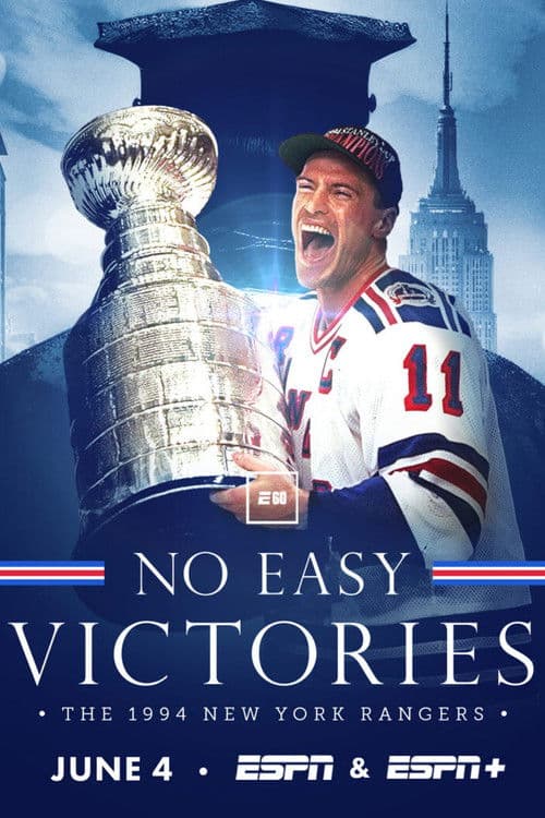Poster for No Easy Victories: The 1994 New York Rangers