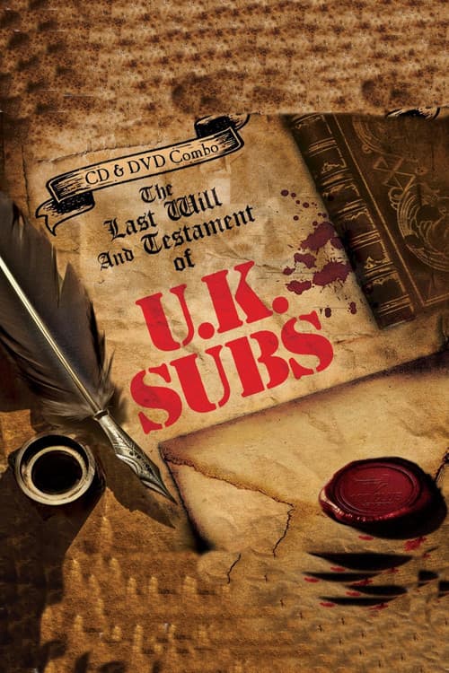 Poster for UK Subs: The Last Will And Testament Of UK Subs
