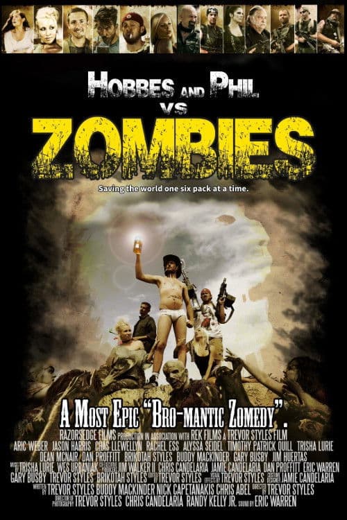 Poster for Hobbes & Phil V.S. Zombies