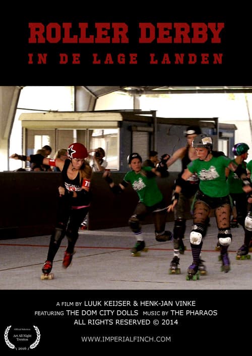 Poster for ROLLER DERBY IN THE LOW COUNTRIES