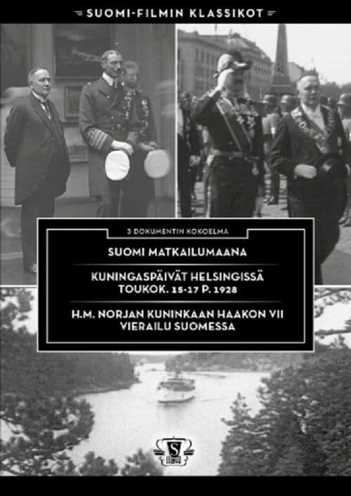 Poster for H.M. Norjan kuninkaan Haakon VII vierailu Suomessa