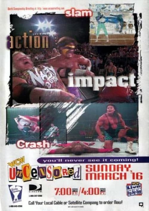 Poster for WCW Uncensored 1997