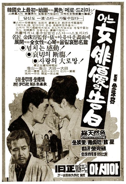 Poster for Confession of an Actress