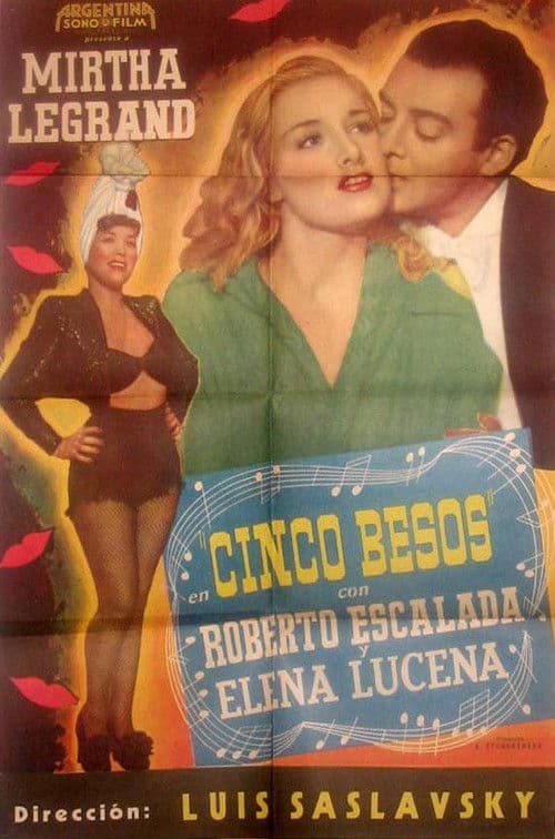 Poster for Cinco besos