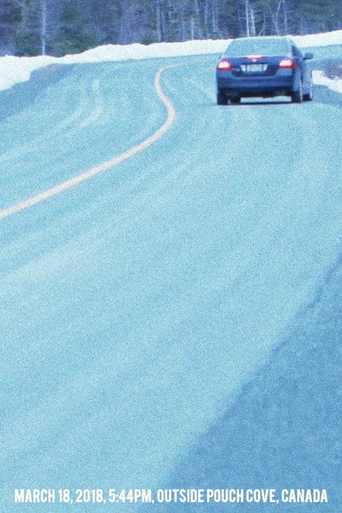 Poster for March 18, 2018, 5:44PM, Outside Pouch Cove, Canada