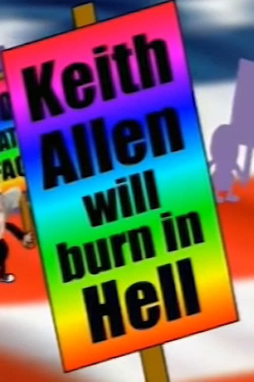 Poster for Keith Allen Will Burn in Hell