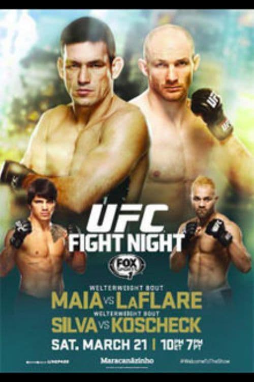 Poster for UFC Fight Night 62: Maia vs. LaFlare