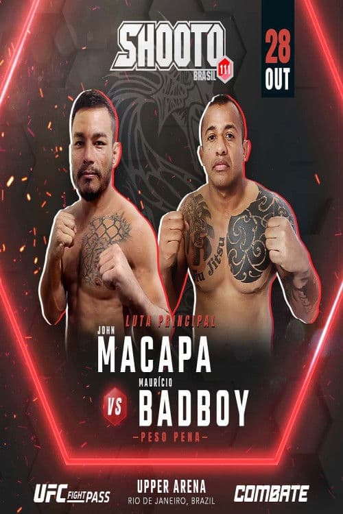 Poster for Shooto Brasil 111