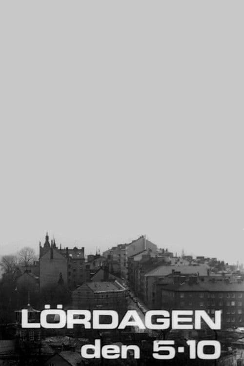 Poster for Saturday October 5th