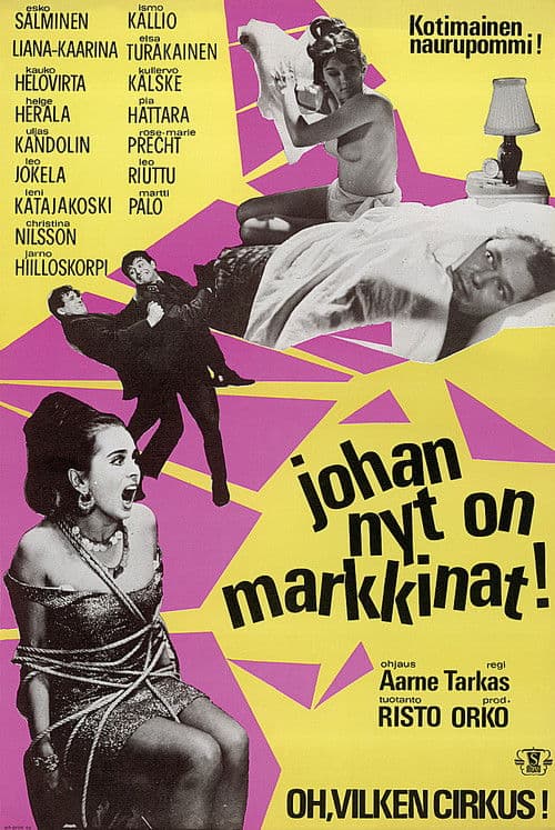 Poster for Johan nyt on markkinat!