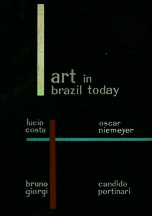 Poster for Art in Brazil Today