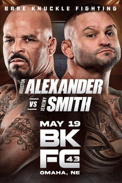 Poster for BKFC 43: Alexander vs Smith