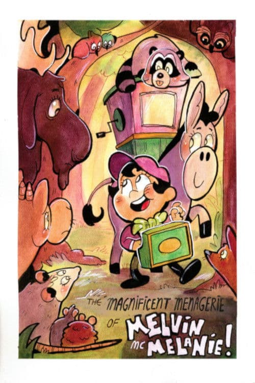 Poster for The Magnificent Menagerie of Melvin McMelanie