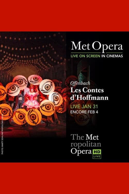 Poster for The Metropolitan Opera: The Tales of Hoffmann