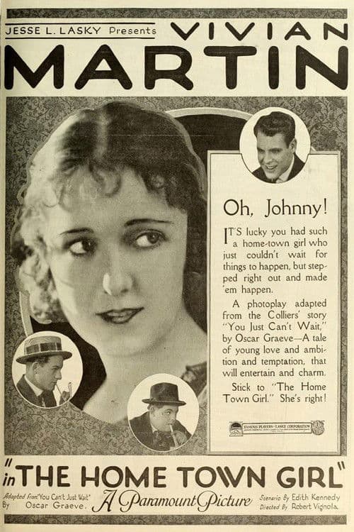 Poster for The Home Town Girl