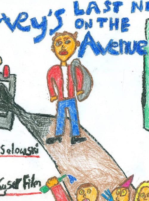 Poster for Harvey's Last Night on the Avenue