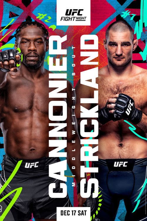 Poster for UFC Fight Night 216: Cannonier vs. Strickland