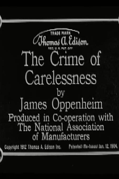 Poster for The Crime of Carelessness