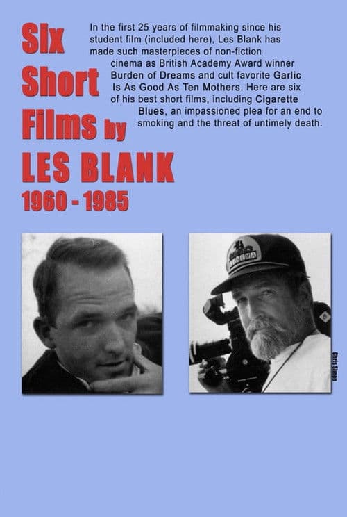 Poster for Six Short Films of Les Blank (1960-1985)